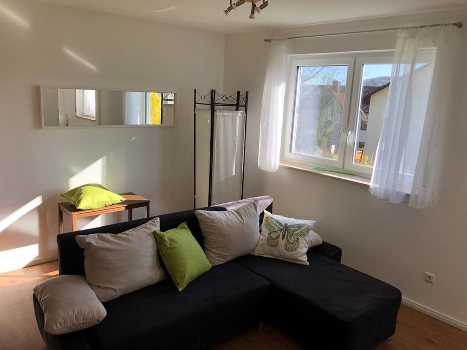 Living room, Photo of the whole room, Seating area, Inner courtyard view