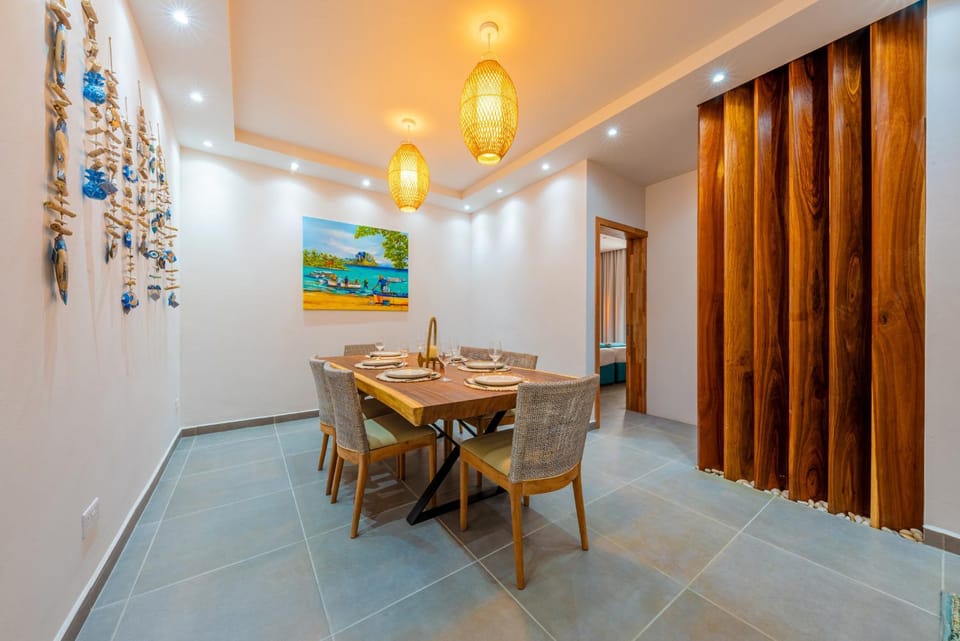 High end, luxury and cosy holiday apartment with pool and close to the beach Apartment in Flic en Flac