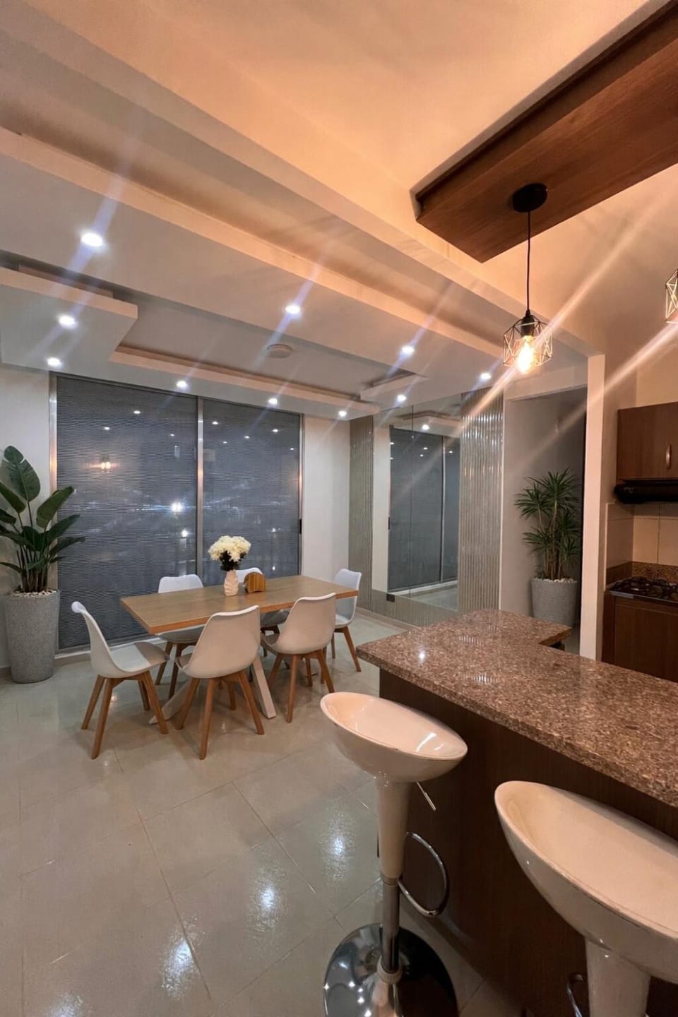 Living room, Dining area