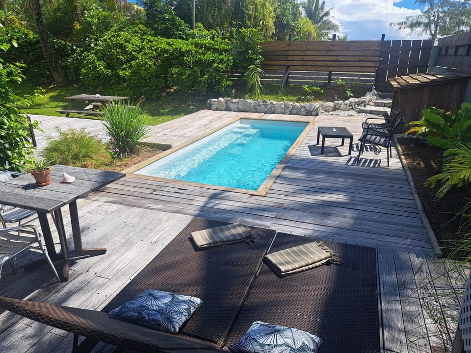 Garden, Pool view, Swimming pool, sunbed