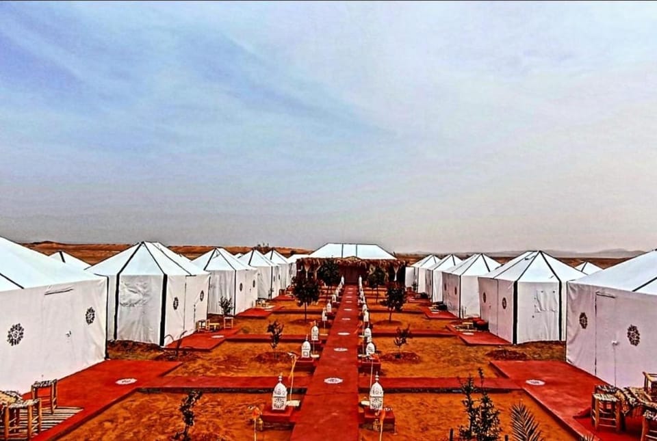 Alkamar Camp Merzouga Luxury tent in Morocco