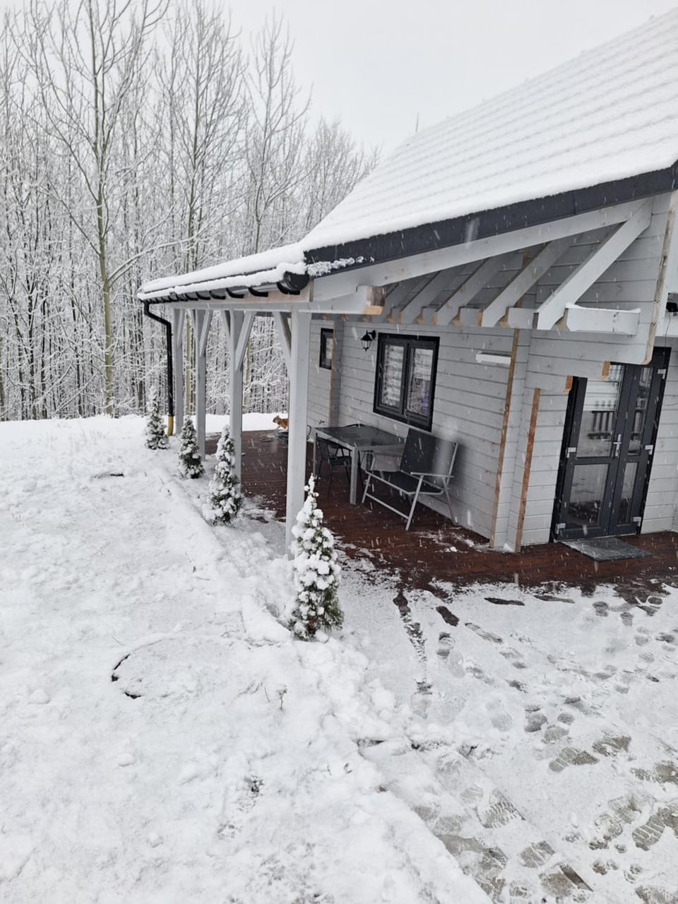Property building, Winter