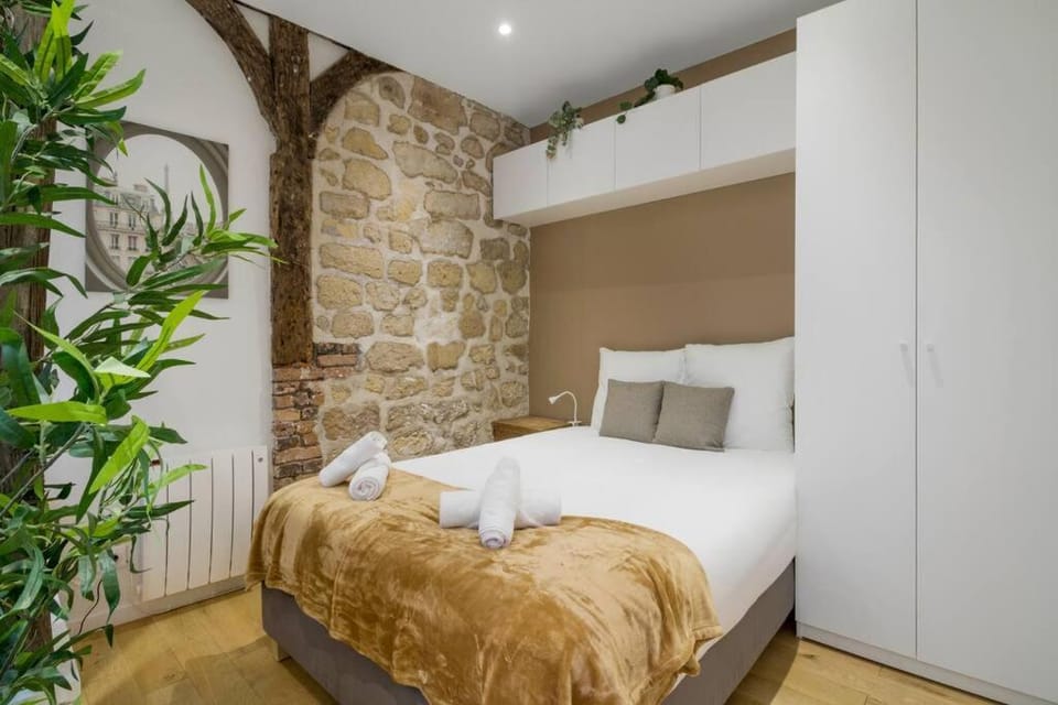 Typical Parisian Studio in Le Marais#4 pers Apartment in Paris