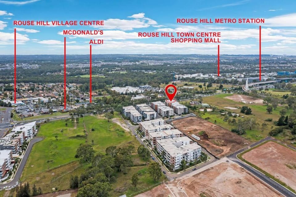 Jasmine's Secret Garden in Rouse Hill Apartment in Sydney