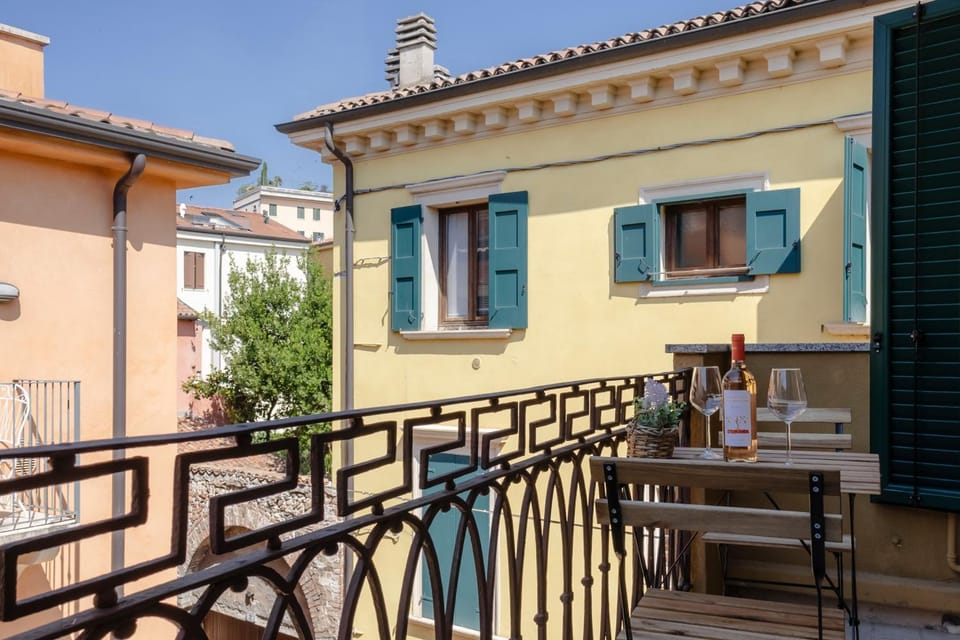 Property building, Day, View (from property/room), Balcony/Terrace, Dining area