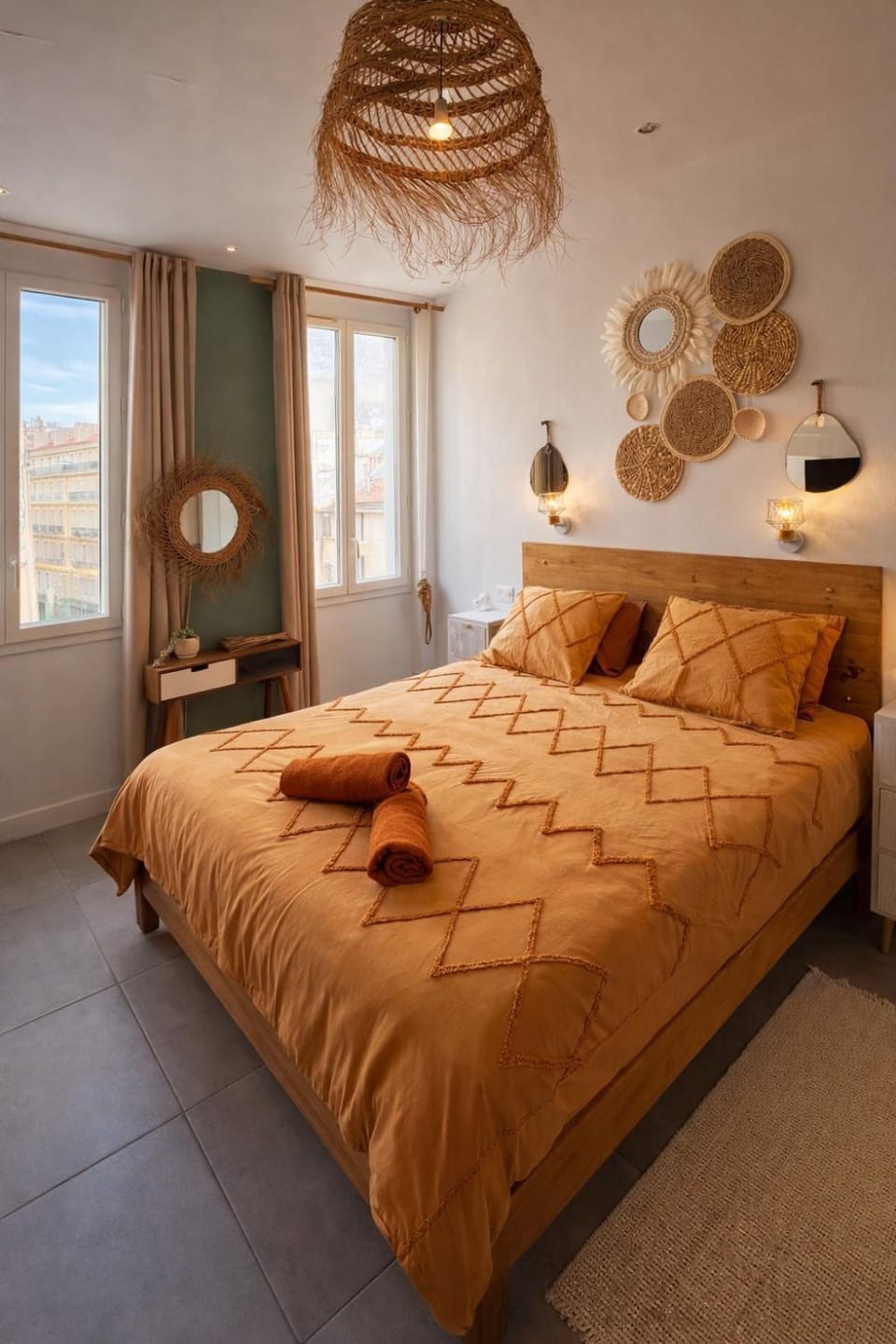 Bed, Bedroom
