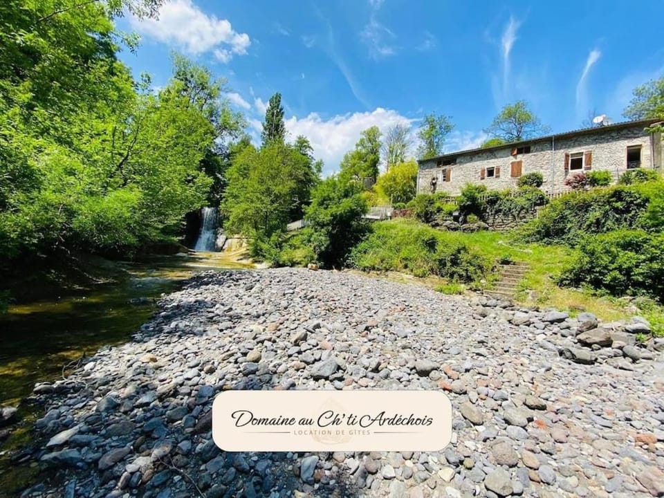 Property building, Natural landscape, Beach, Mountain view, River view