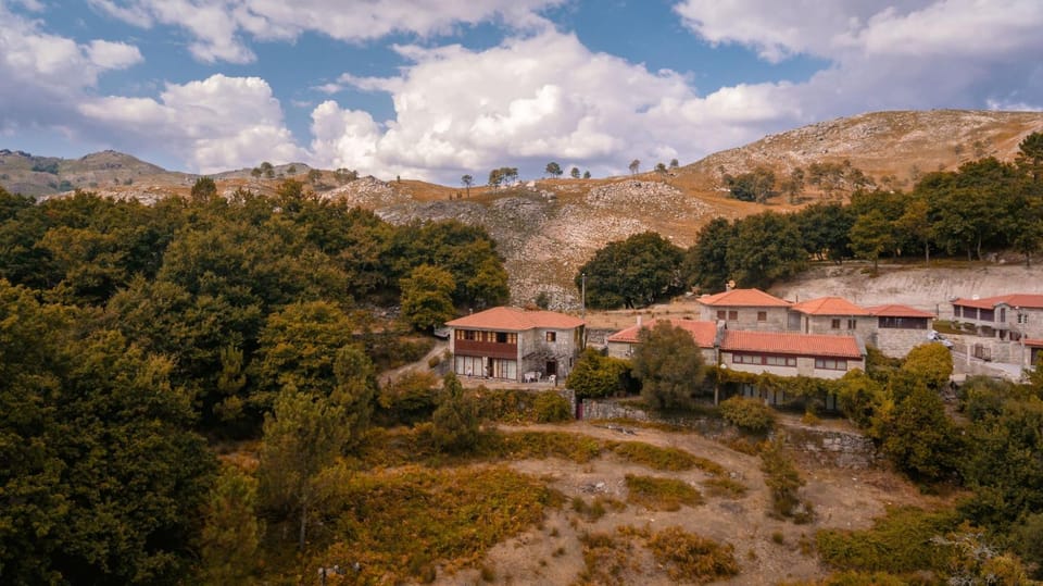 Property building, Bird's eye view, View (from property/room), Mountain view