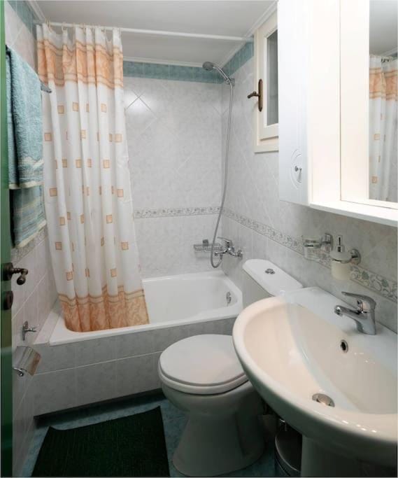 Shower, Toilet, Bathroom, Bath