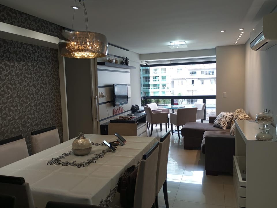Living room, Seating area, Dining area, air conditioner