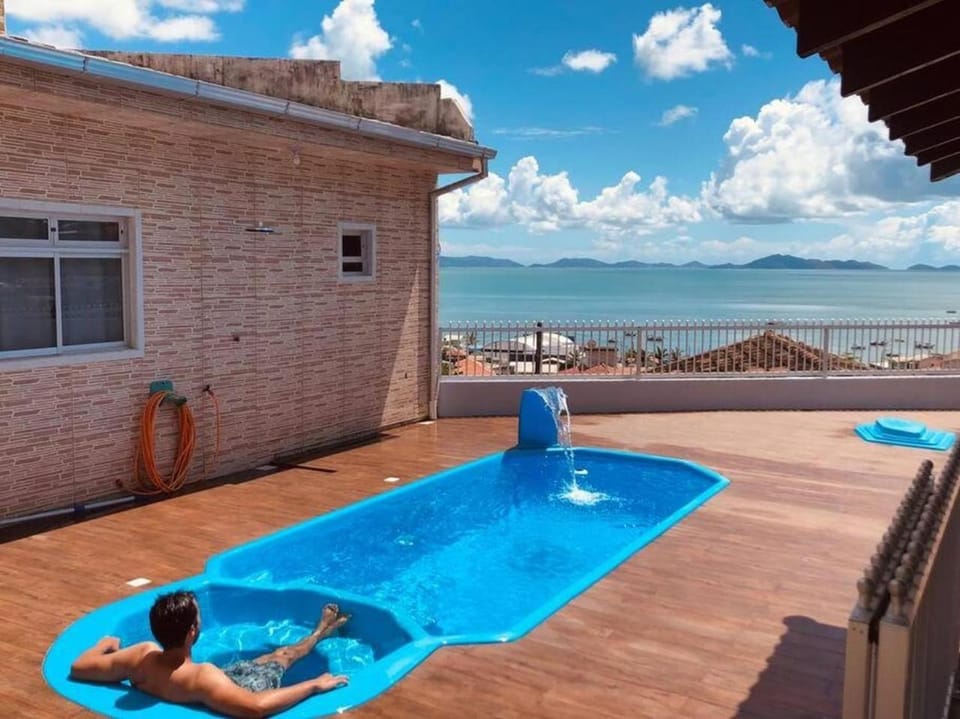 Patio, Nearby landmark, Day, Natural landscape, View (from property/room), Balcony/Terrace, Mountain view, Pool view, Sea view, Swimming pool, sunbed