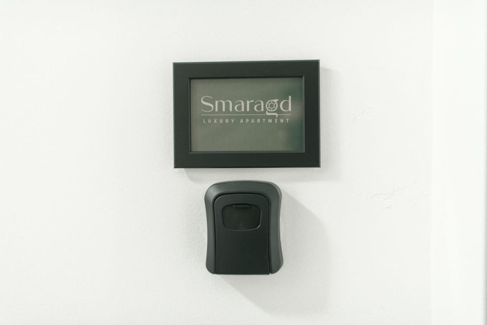 Property building, Property logo or sign, microwave