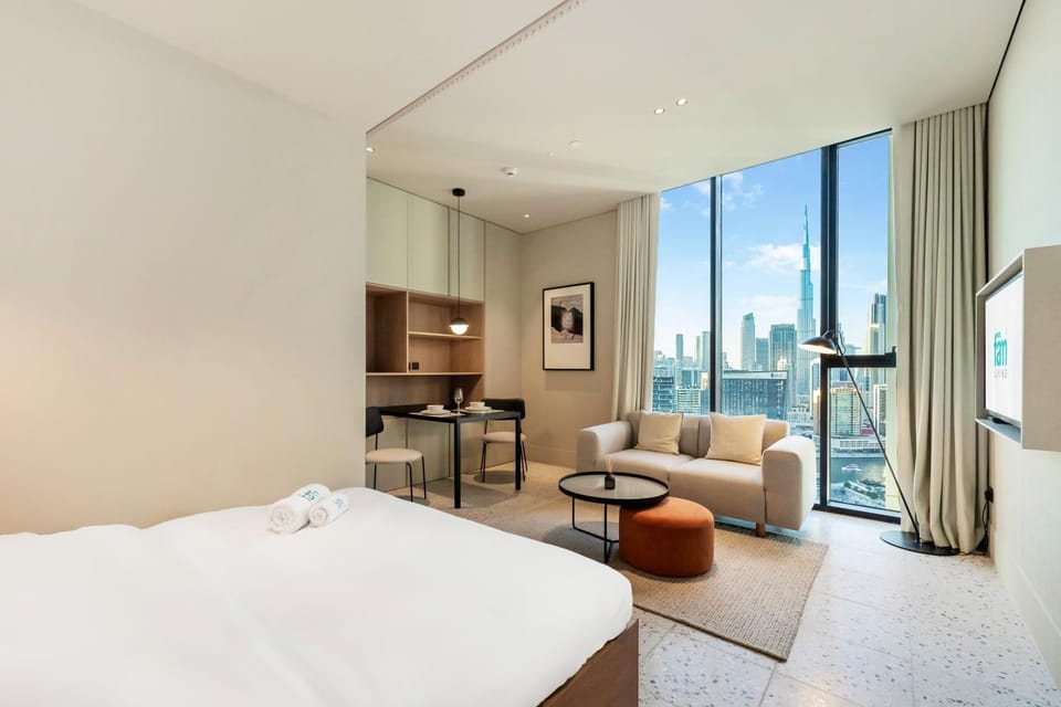 FAM Living - Upside Living - WFH Friendly-Business Bay Apartment in Dubai
