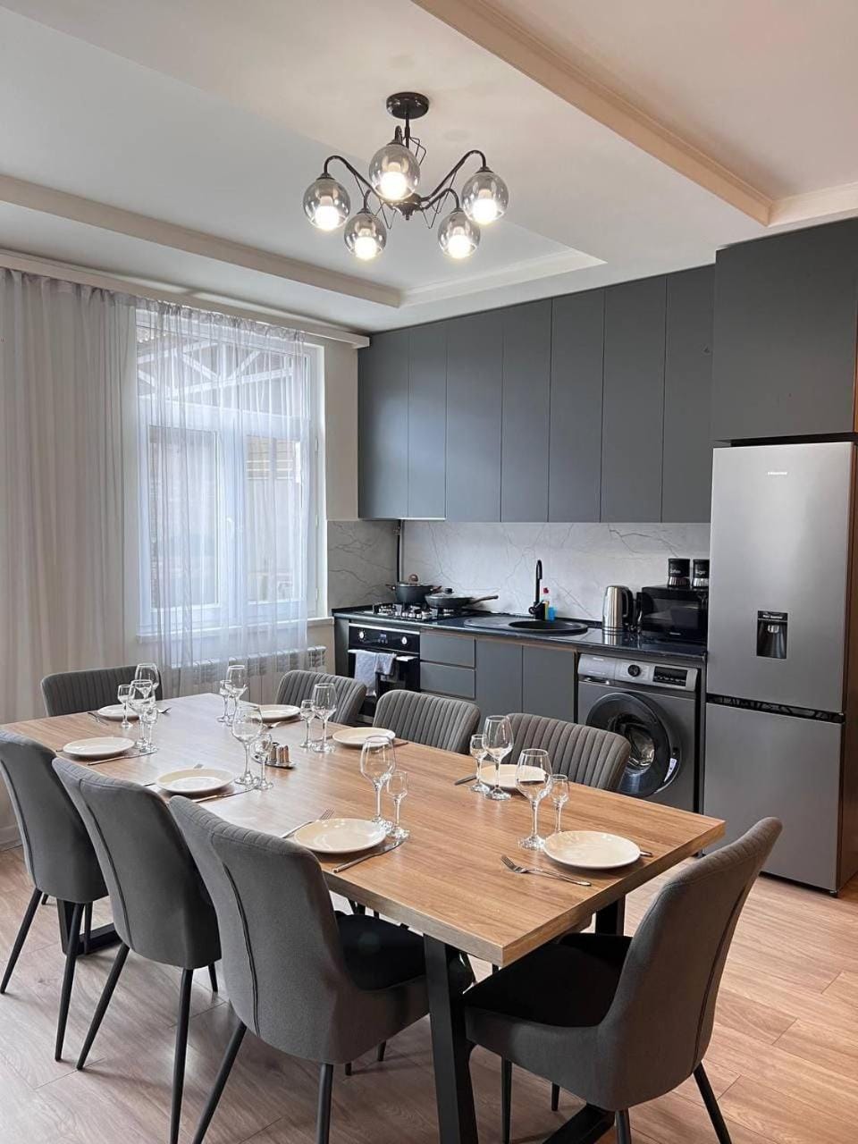 Property building, kitchen