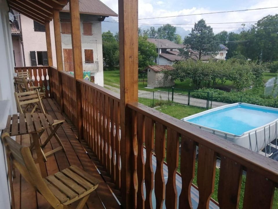 View (from property/room), Balcony/Terrace, Pool view