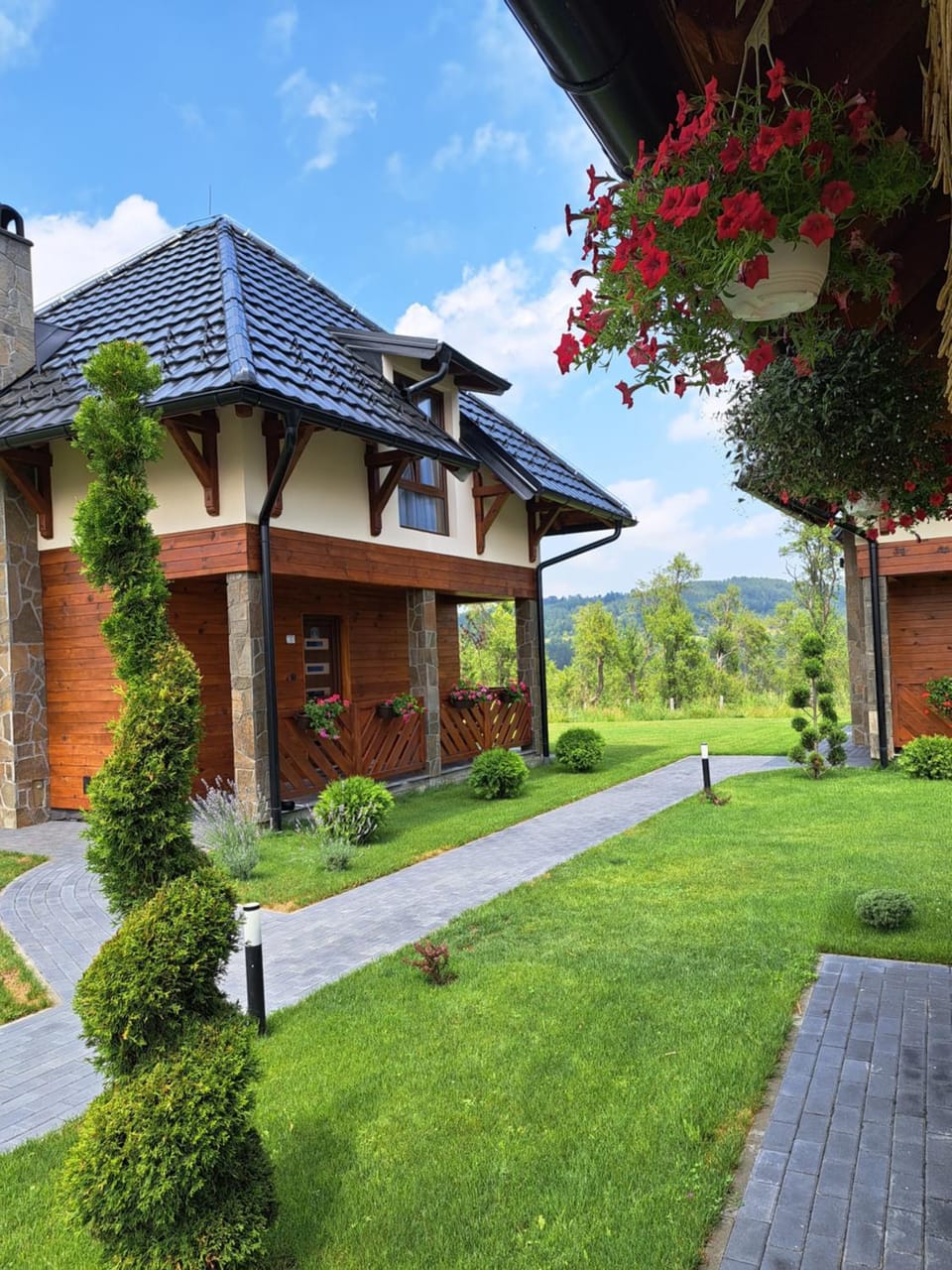 Property building, Garden
