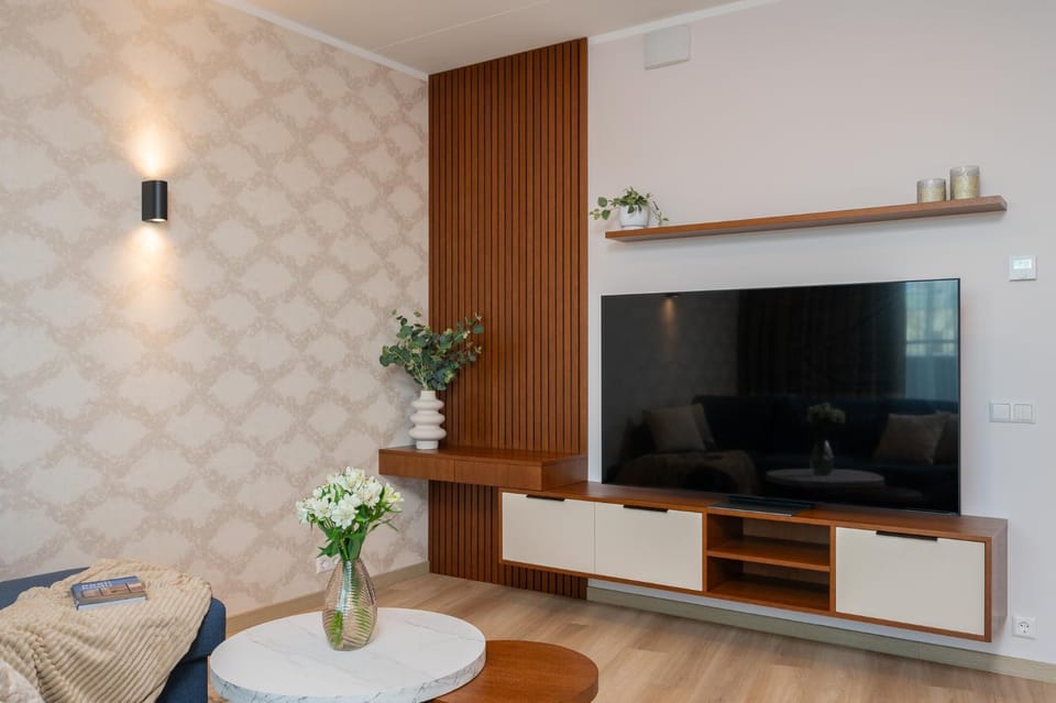 Aatrium Kinnisvara Riia str 22 apartment 80 m2 with 2- bedrooms and 45 m2 terrace Apartment in Estonia