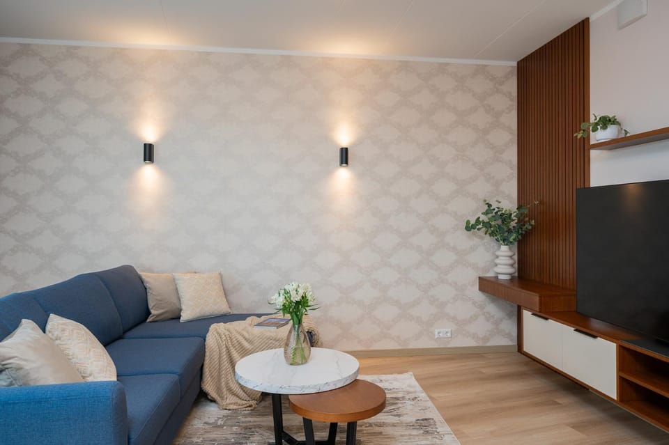 Aatrium Kinnisvara Riia str 22 apartment 80 m2 with 2- bedrooms and 45 m2 terrace Apartment in Estonia