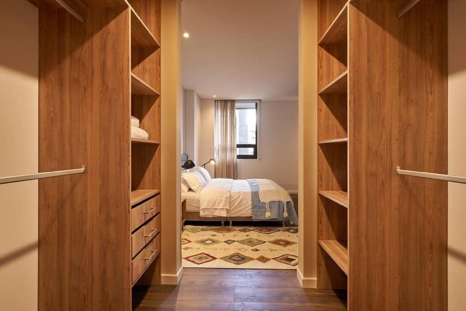 Bed, Bedroom, heating, wardrobe