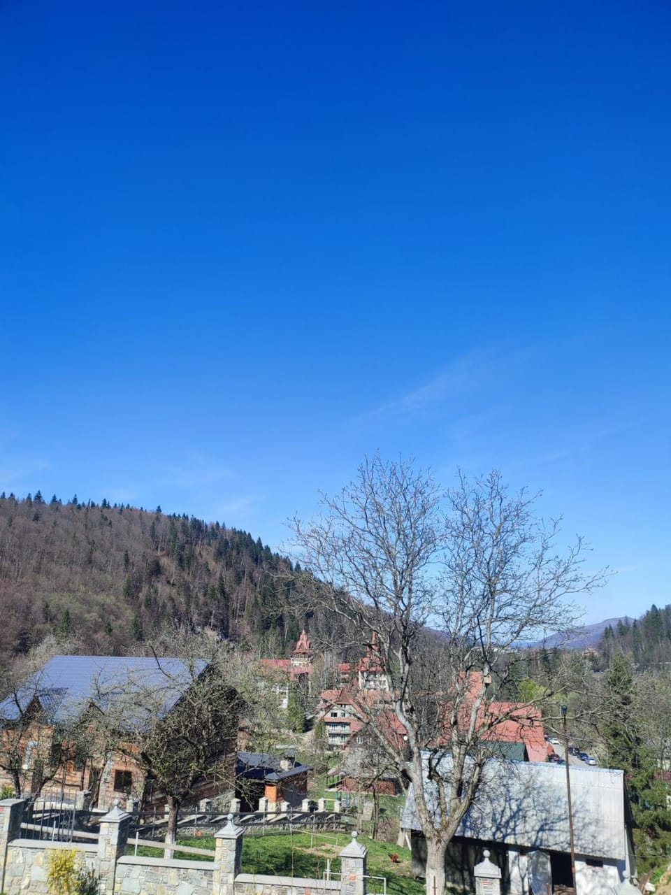Spring, Day, Natural landscape, Mountain view