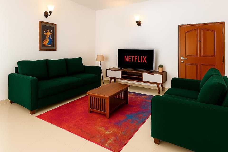 Communal lounge/ TV room, TV and multimedia, Living room, Seating area, Evening entertainment