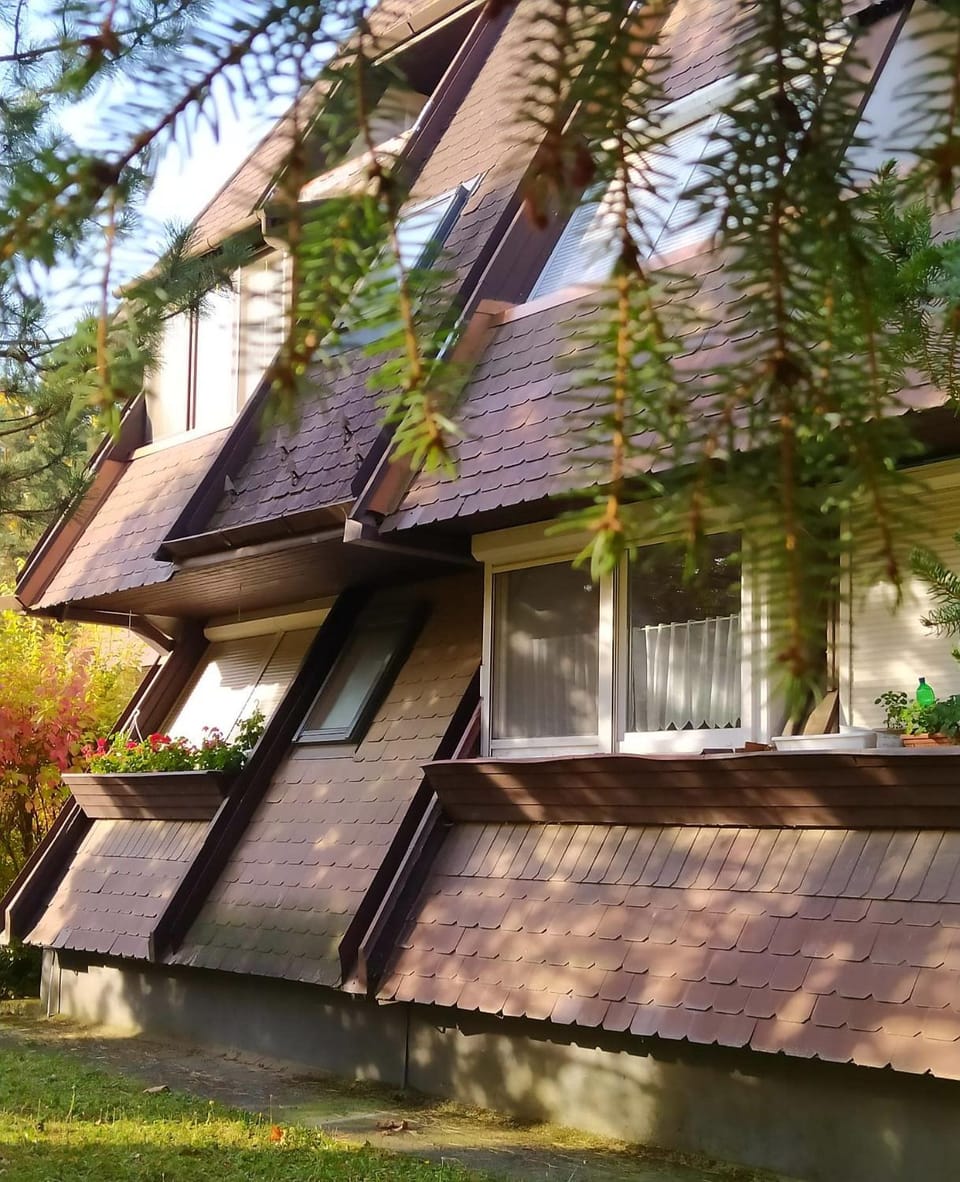 Property building, Garden view