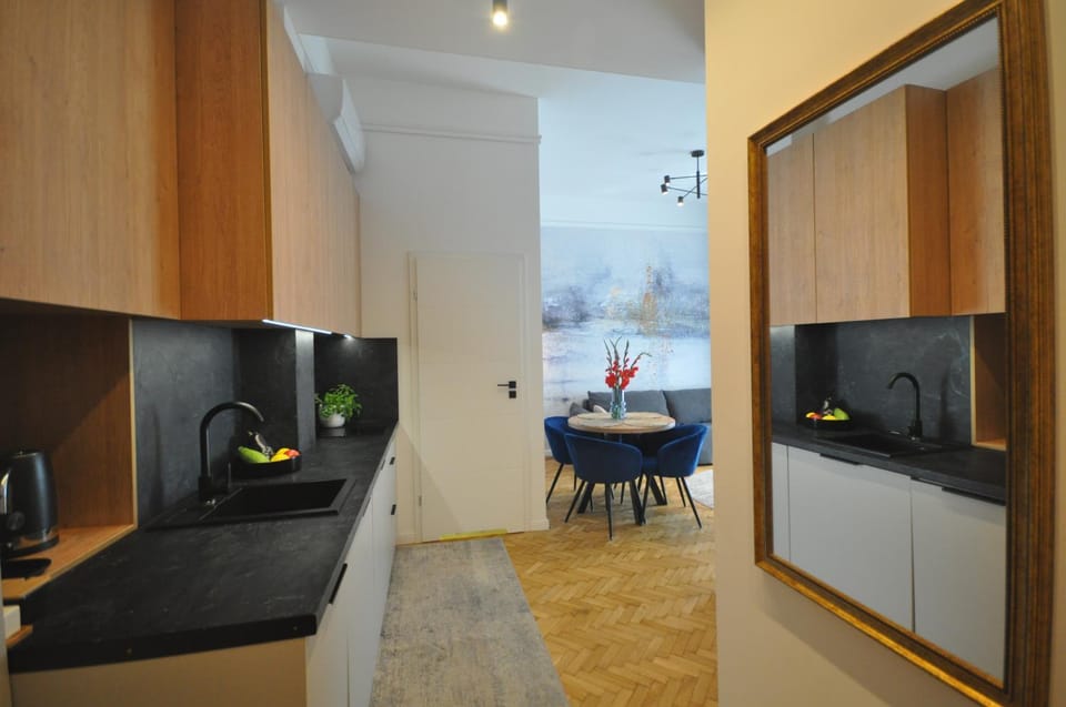 Kitchen or kitchenette, dishwasher, microwave, oven, stove, kitchen