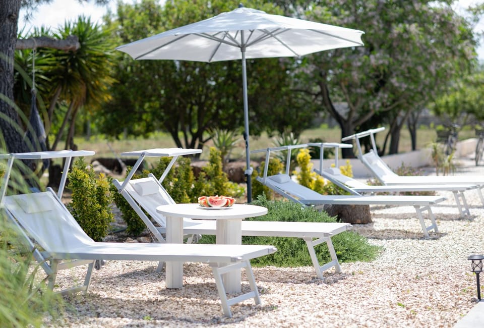 Day, Natural landscape, Garden, Garden view, sunbed