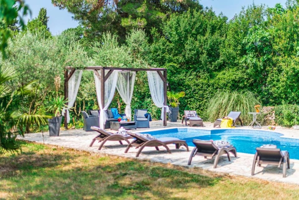 Day, Natural landscape, Pool view, Swimming pool, Swimming pool, sunbed