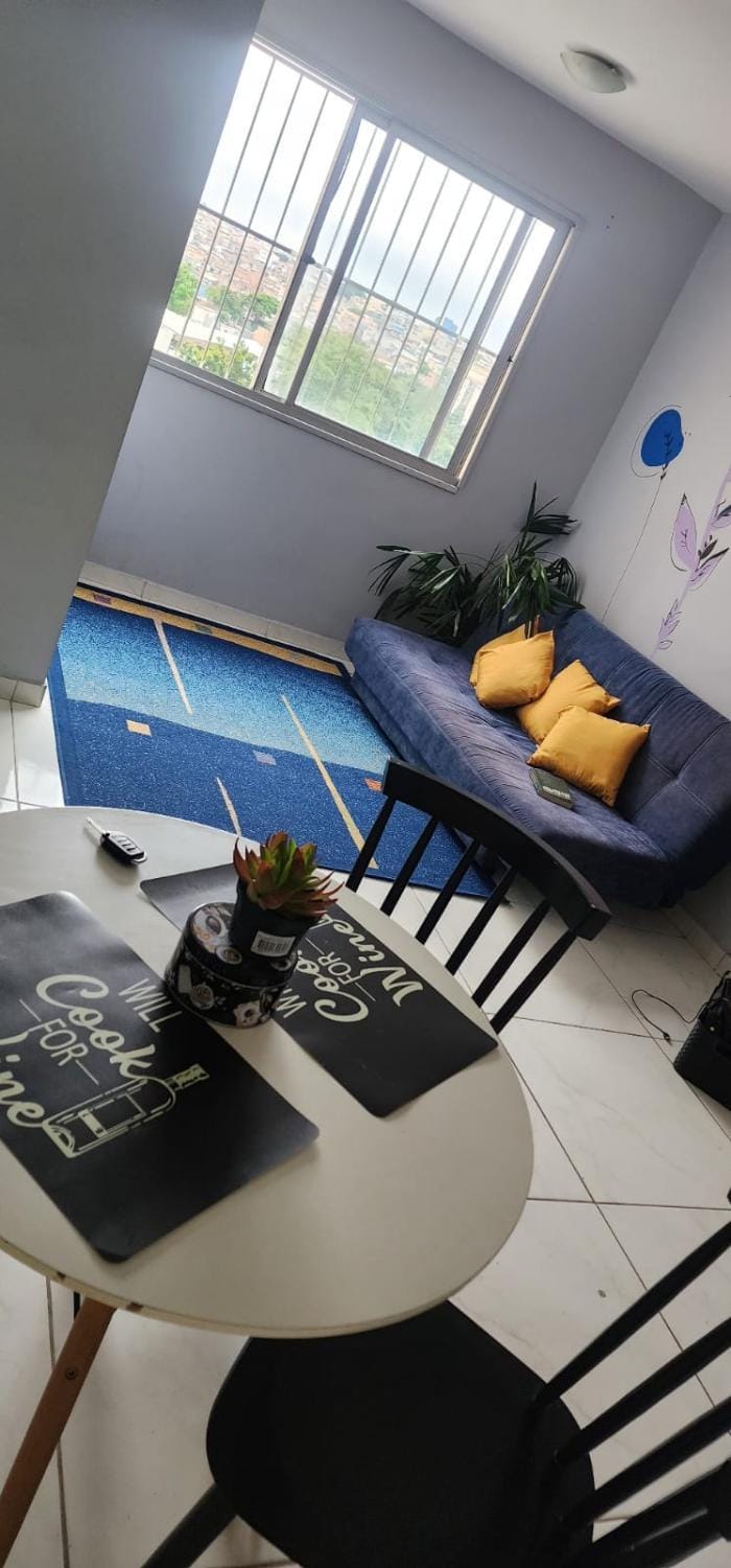 Apê Colorido prox Rodoanel e Castelo Apartment in Osasco