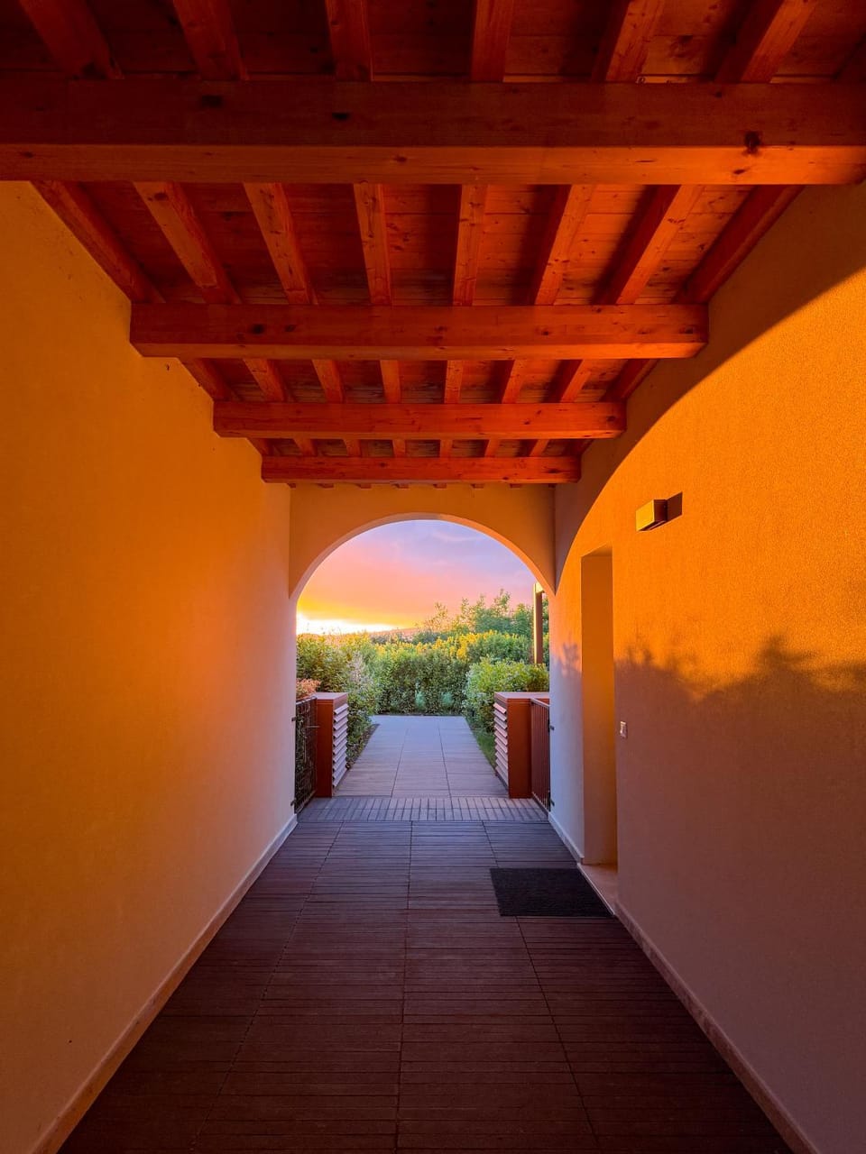 Facade/entrance, View (from property/room), Sunset