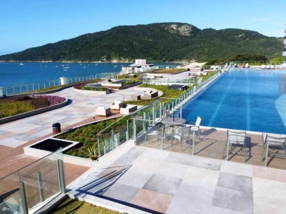Apartamento frente mar ingleses Mirante Home Club Apartment in Florianopolis
