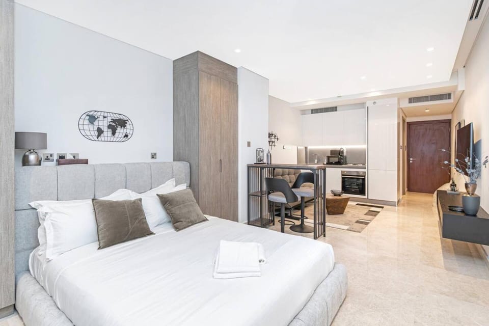Designer Glam Studio Steps from Burj Khalifa Apartment in Dubai