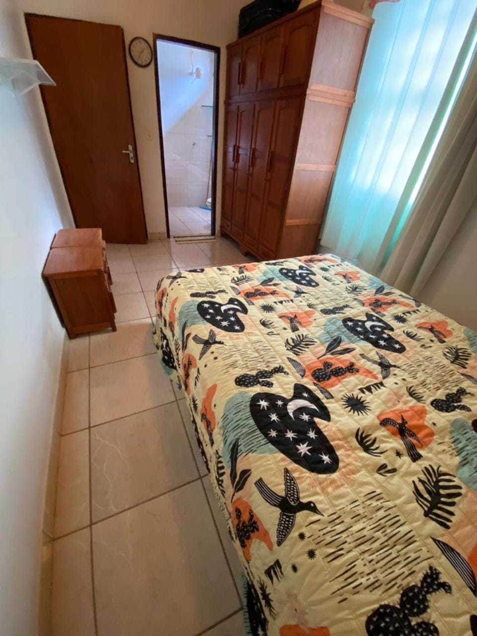 Bed, Photo of the whole room, Bedroom, wardrobe