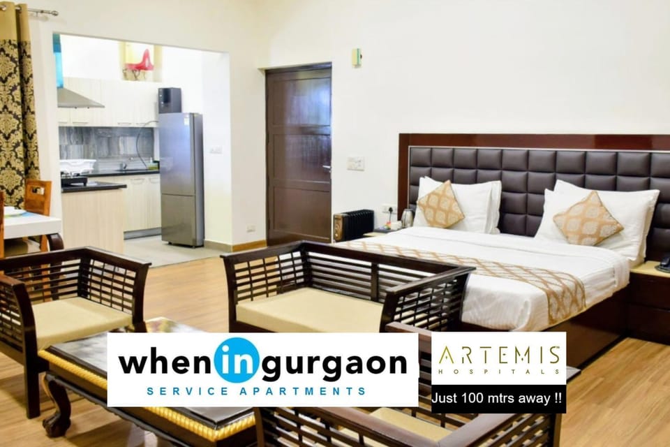 Bed, TV and multimedia, Kitchen or kitchenette, Seating area, Dining area, Bedroom, minibar, air conditioner