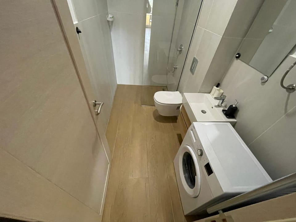 Toilet, Bathroom, washing machine