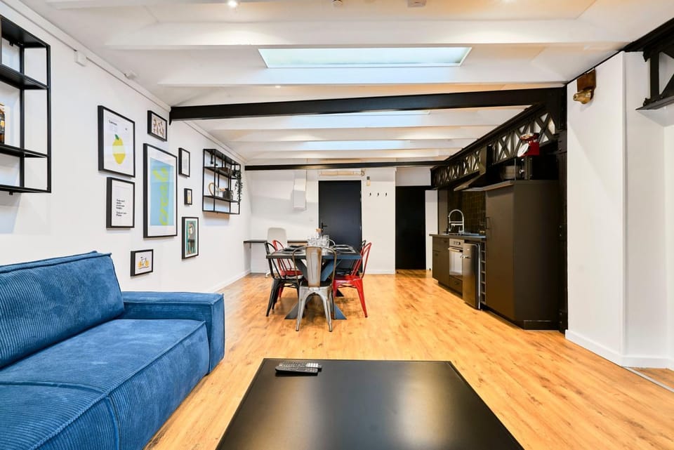 Renovated two-bedroom loft veranda Apartment in Flanders