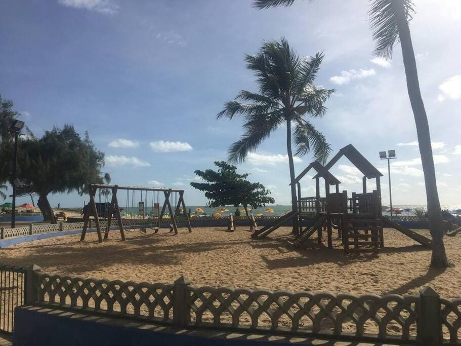 Natural landscape, Children play ground, Beach