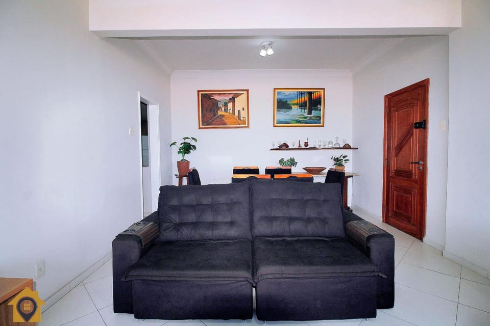 Apartamento com vista espetacular p/ 9 pessoas, frente mar, próximo ao metrô. Apartment in Rio de Janeiro