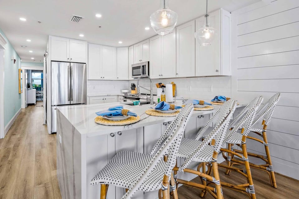 The Beach Front Apartment in Holmes Beach