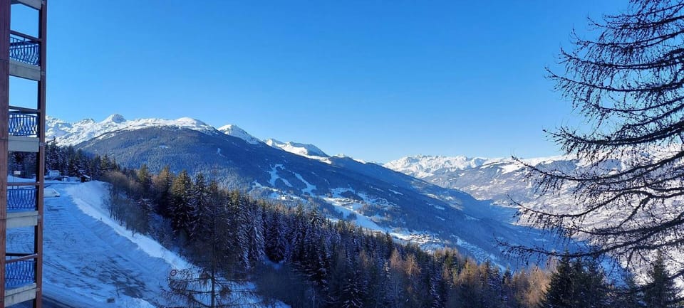 Résidence Ruitor Arc 1800 - Appartement 2 pièces pour 4 personnes avec un jolie vue sur la vallée, proche du télécabine dans le village de Charmettoger à Ar MAE-8681 Cabin in Landry