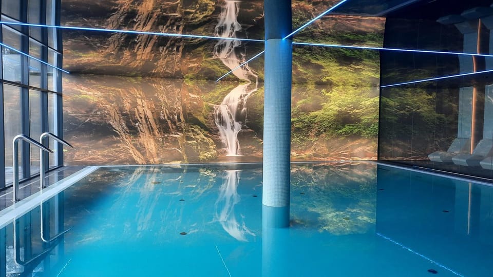 Pool view, Swimming pool