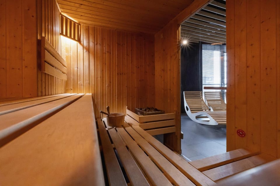 Off site, Sauna, Seating area