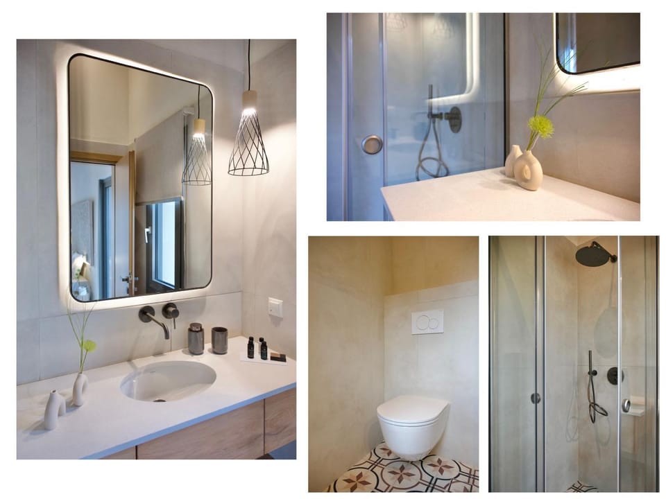 Shower, Toilet, Bathroom, towels