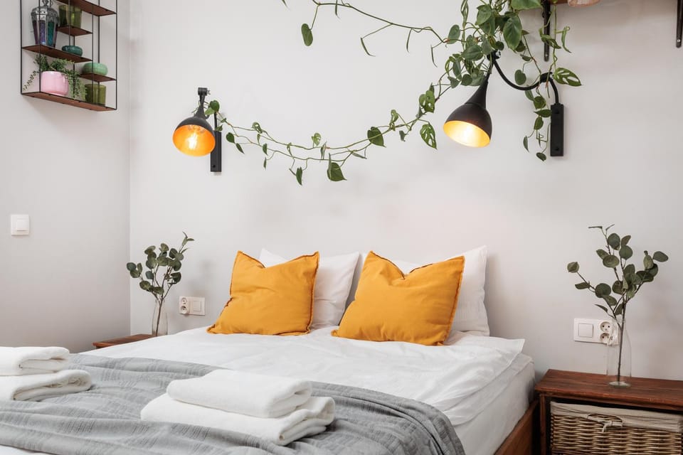 Bed, Decorative detail, Bedroom