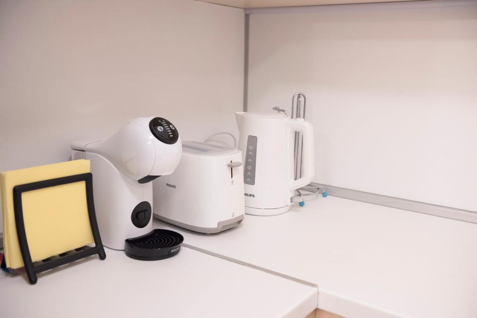 Coffee/tea facilities, Kitchen or kitchenette, toaster