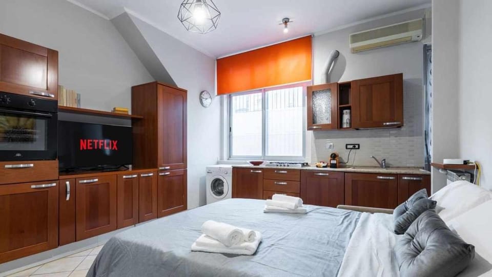 Bed, Kitchen or kitchenette, Seating area, Dining area, pet friendly, towels