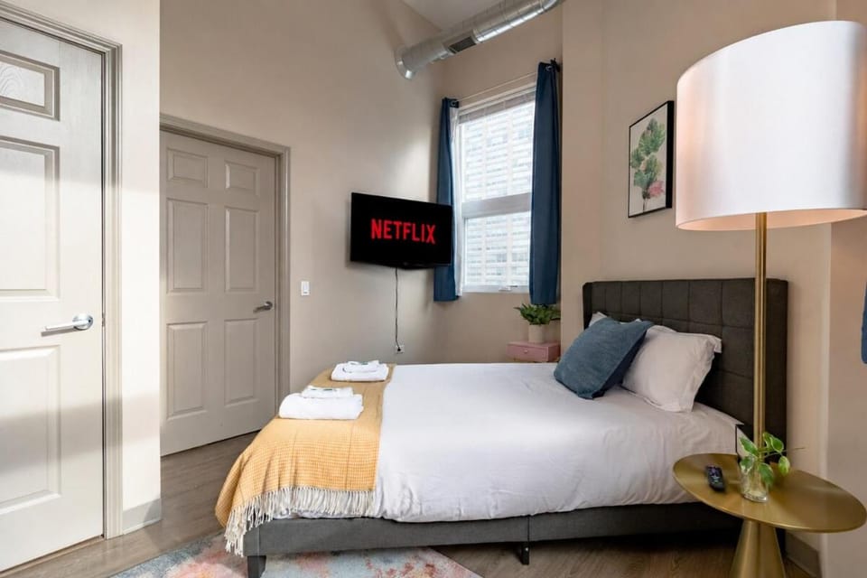 Modern 2BR South Loop Gem Near McCormick Place, Navy Pier, Adler Planetarium & Columbia College Apartment in South Loop