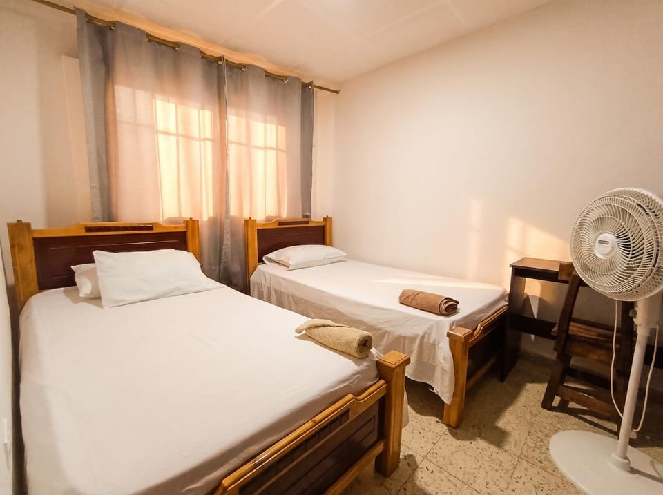Bed, Photo of the whole room, Bedroom, towels, wardrobe