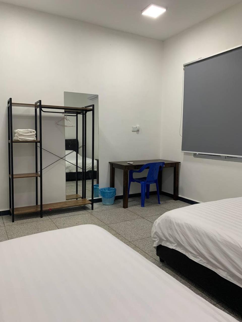 Bed, Photo of the whole room, Bedroom, hair dresser, wardrobe